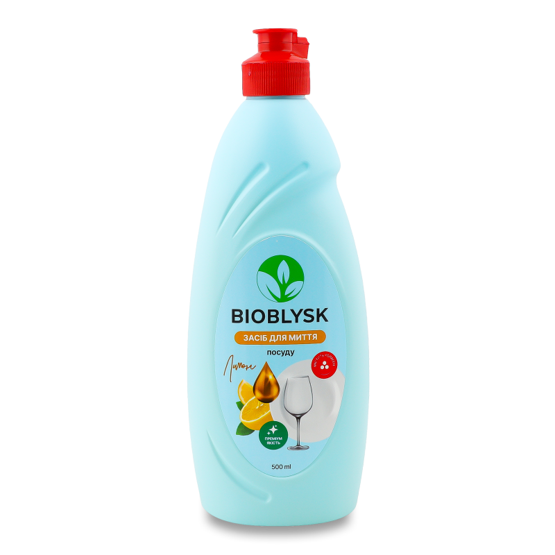 Засіб д/миття посуду Лимон 500мл BioBlysk