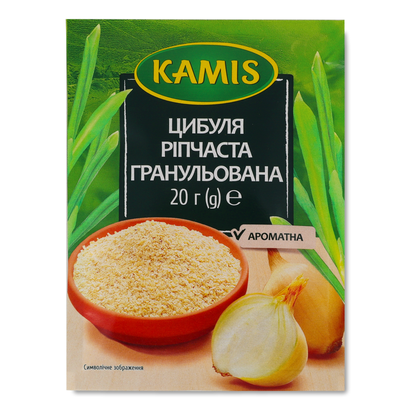 Цибуля ріпчаста гранульована 20г Kamis