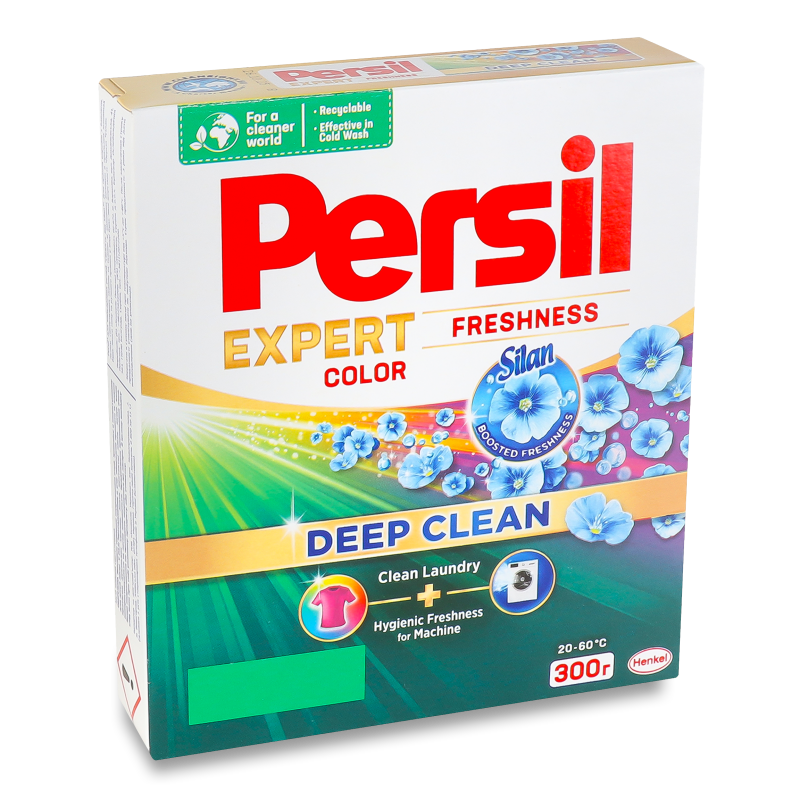 Порошок пральний Експерт Свіжість від Сілан Діп Клін Колор автомат 300г Персіл