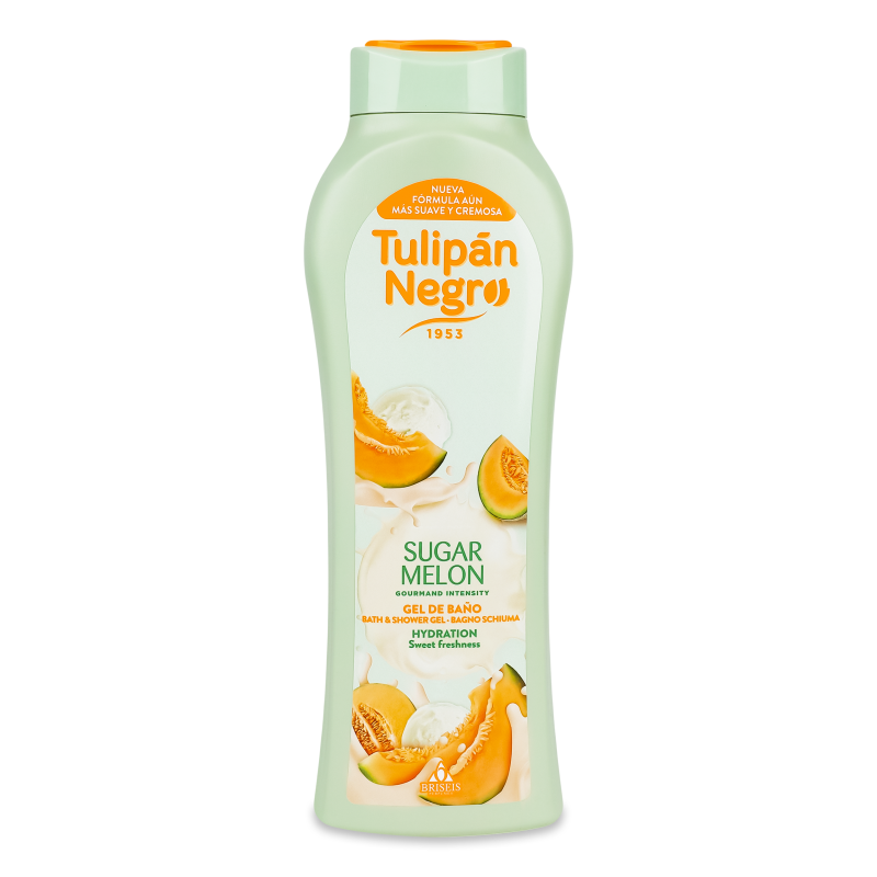 Гель д/душу Цукрова диня 650мл Tulipan Negro