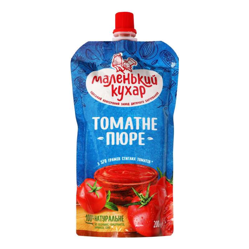 Пюре томатное Маленький кухар д/п 200г Маленький кухар(4820264290148 ...