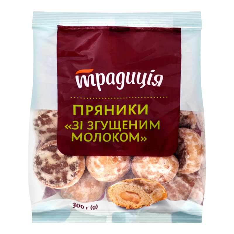 Пряники Зі згущеним молоком Традиція м/у