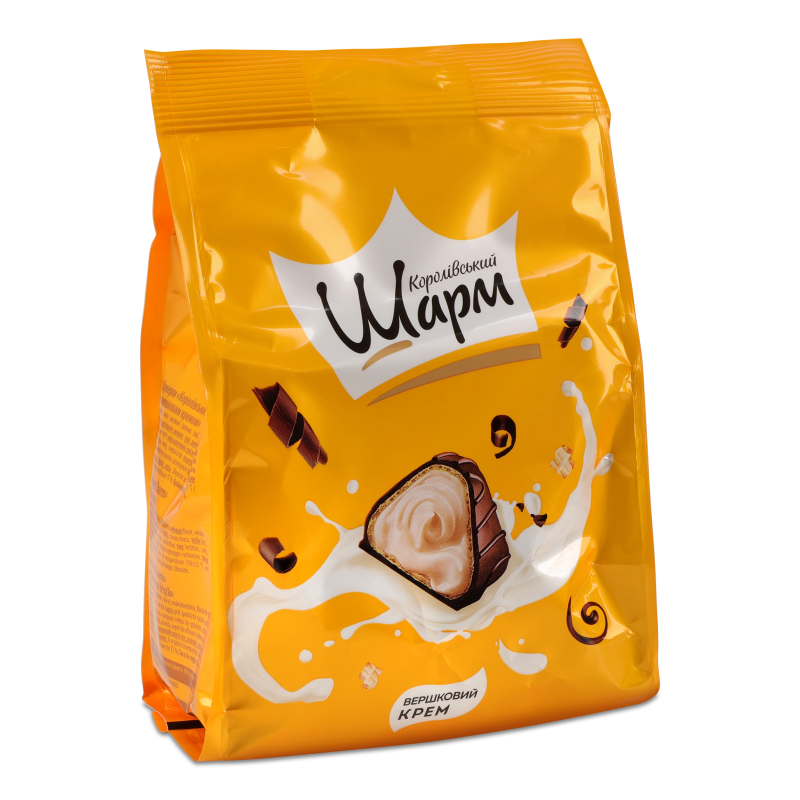 Цукерки Королівський шарм з вершковим кремом 113г АВК