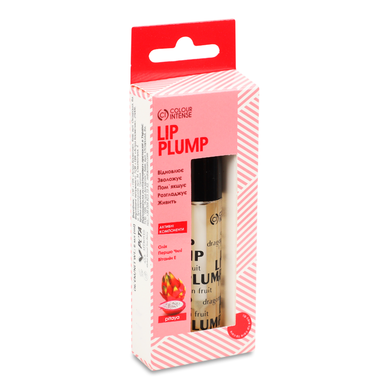 Блиск д/збільшення об”єму губ Ліп Кеа Пітайя №6 6мл Колор Інтенс