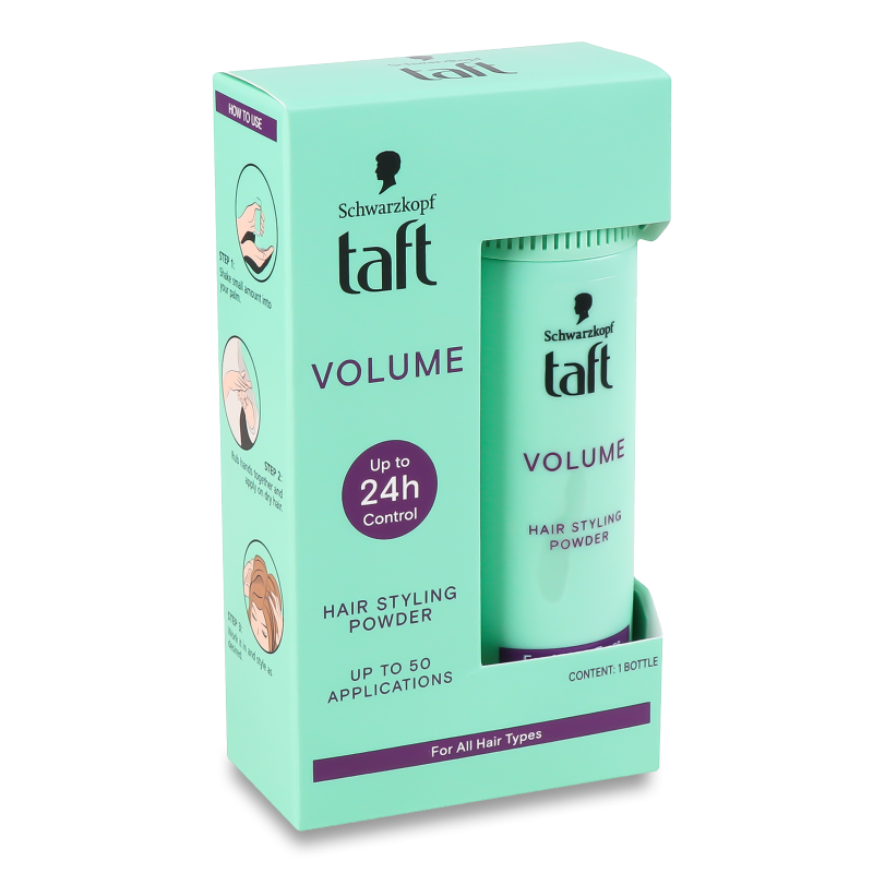 Стайлінг-пудра д/укладання волосся Волюм 10г Тафт