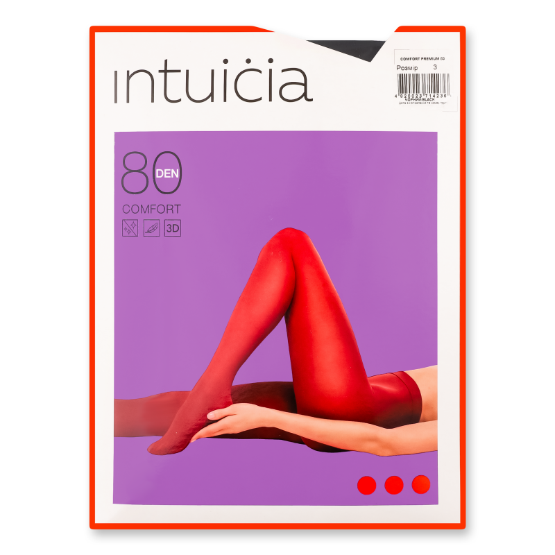 Колготи жін. м/ф 80 ден 3 чорн 4236