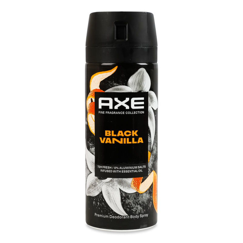 Дезодорант Fine Fragrance Black Vanilla спрей 150мл Axe