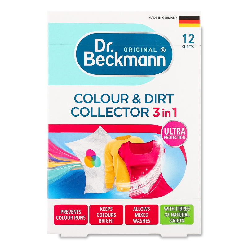 Пастка д/кольору та бруду 12шт Dr.Beckmann
