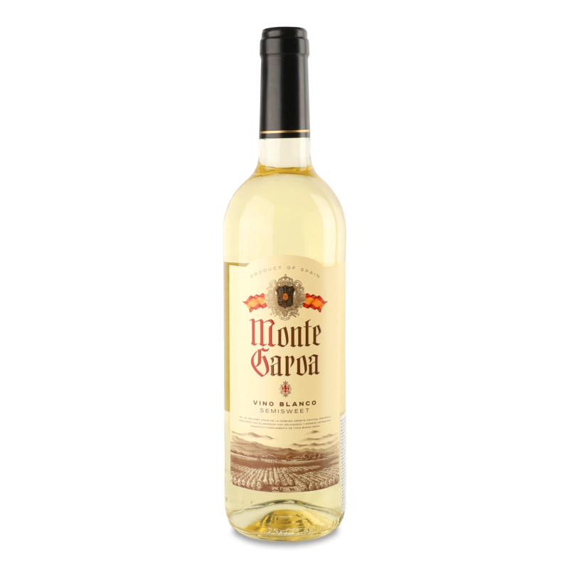 Вино Blanco біле н/солодке 10,5% 0,75л Monte Garoa