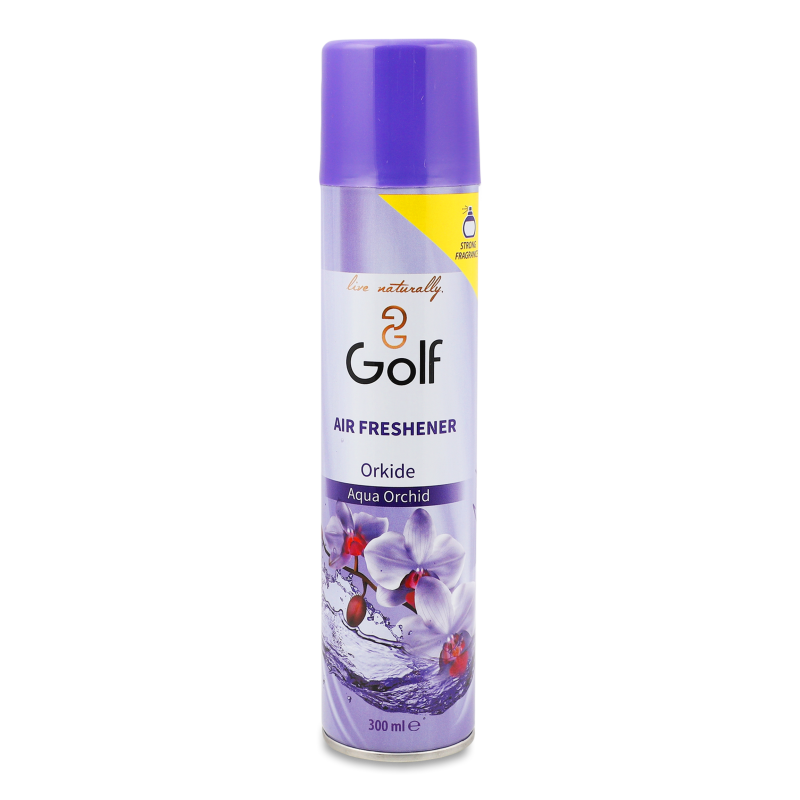 Освіжувач повітря Водна орхідея 300мл аерозоль Гольф