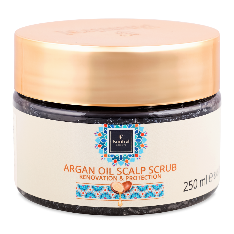 Скраб д/шкіри голови Renovation&Protection з аргановою олією 250мл Famirel
