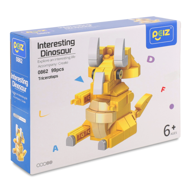 Конструктор Динозавр 93-113елементів в асортименті