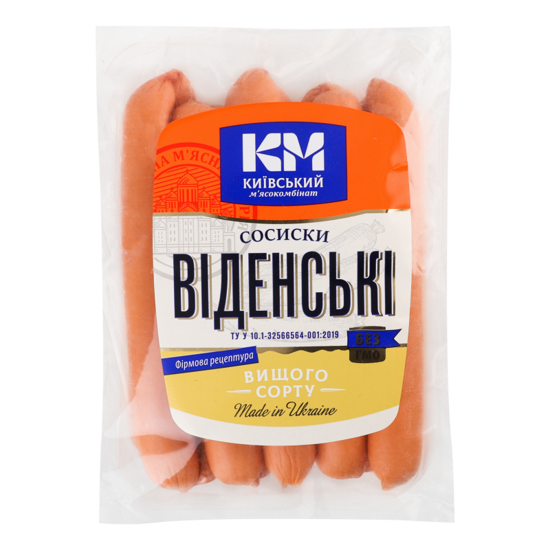 Сосиски Венские Київський м'ясокомбінат кг Київський м'ясокомбінат ...
