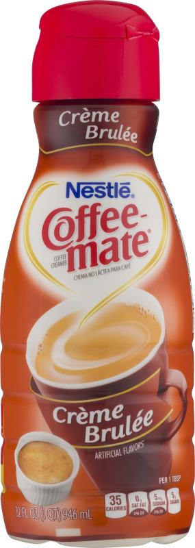 Nestle coffee-mate creme brulee flavor coffee creamer (050000610402)