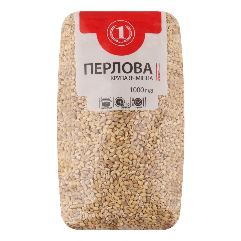 Крупа перлова ячмінна ТМ "1" м/у