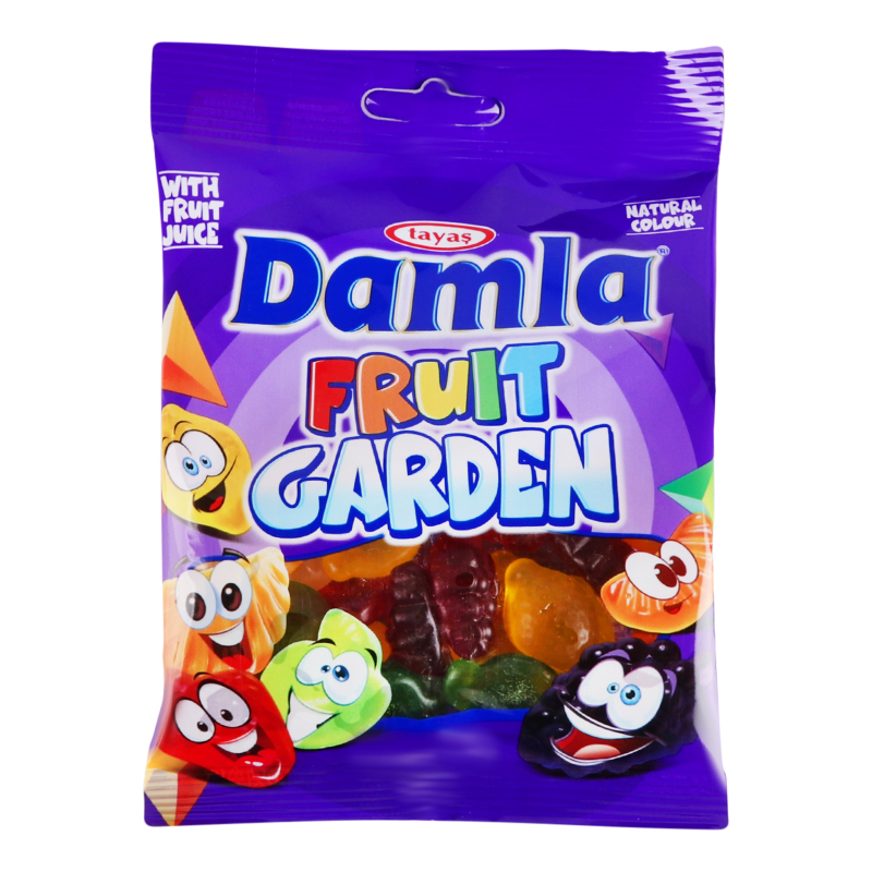 Цукерки жувальні мармеладні Fruit garden Damla Tayas м/у