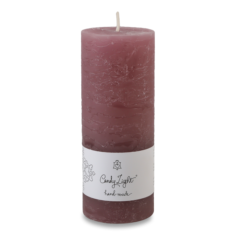 Свічка Циліндр сливова С06*15/1-4.4 Candy Light