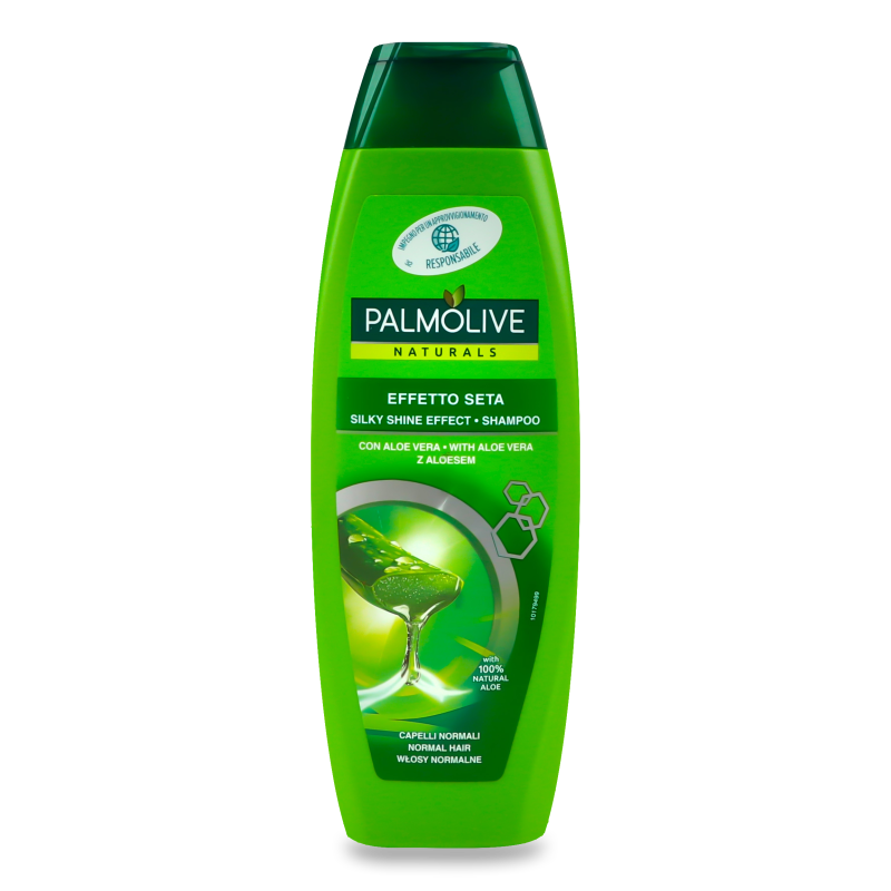 Шампунь Naturals Silky Shine Effect з алое вера 350мл Palmolive