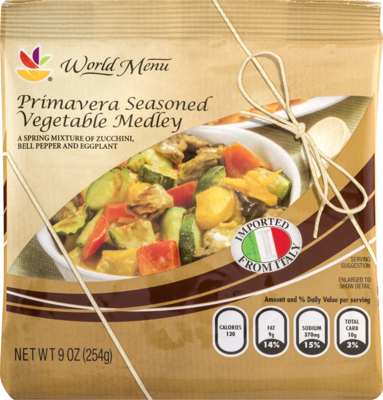 Ahold World Menu Primavera Seasoned Vegetable Medley Ahold(688267054211