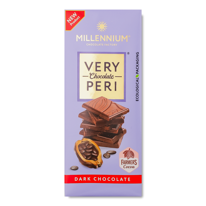 Шоколад Very Peri чорний 85г Millennium