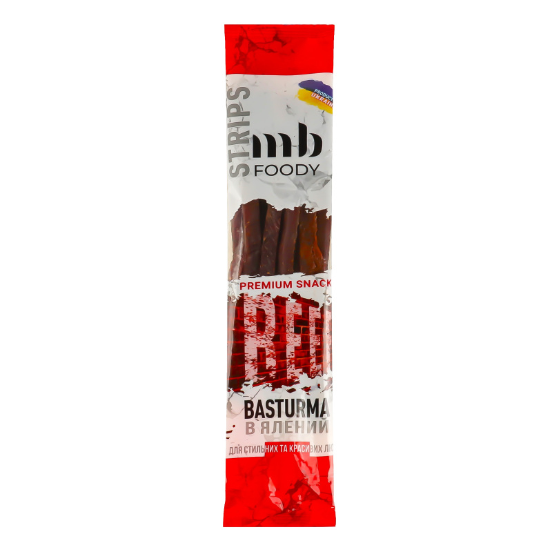 Стріпси яловичі в'ялені Basturma MB Foody м/у