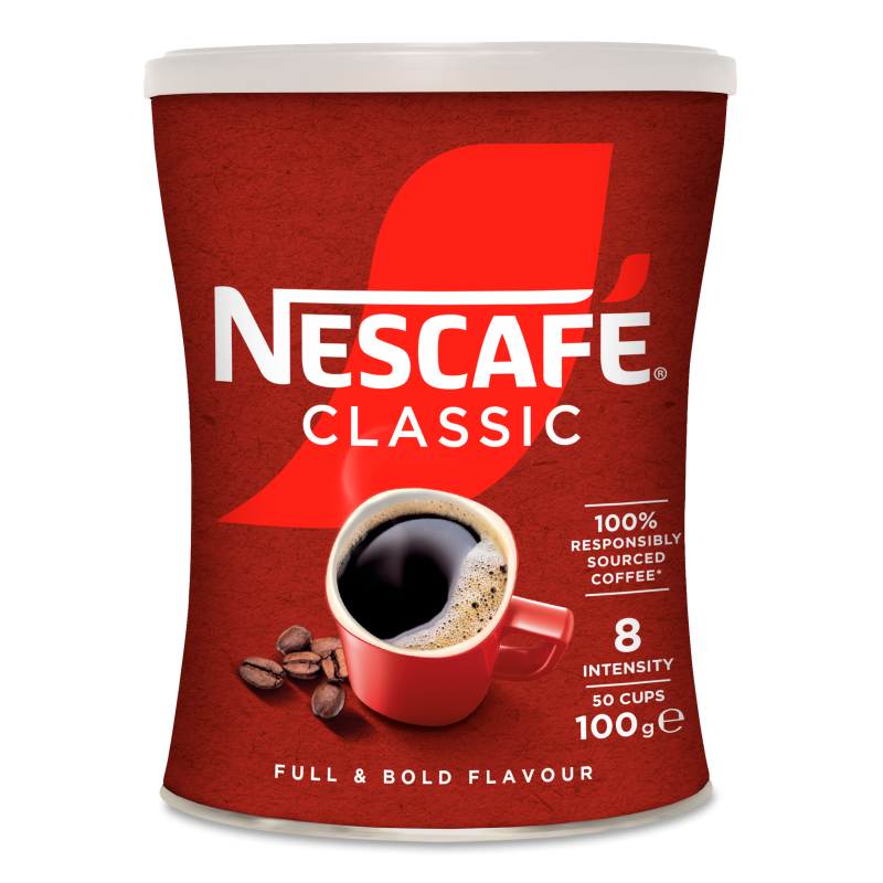 Кава Classic розчинна 100г ж/б Nescafe