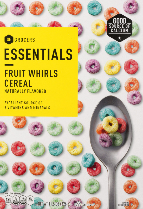Essentials Cereal Fruit Whirls Essentials(607880101577) customers