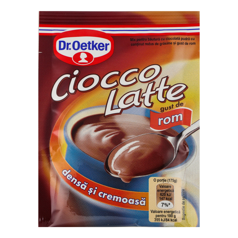 Смесь для приготовления напитка со вкусом рома Горячий шоколад Dr ...