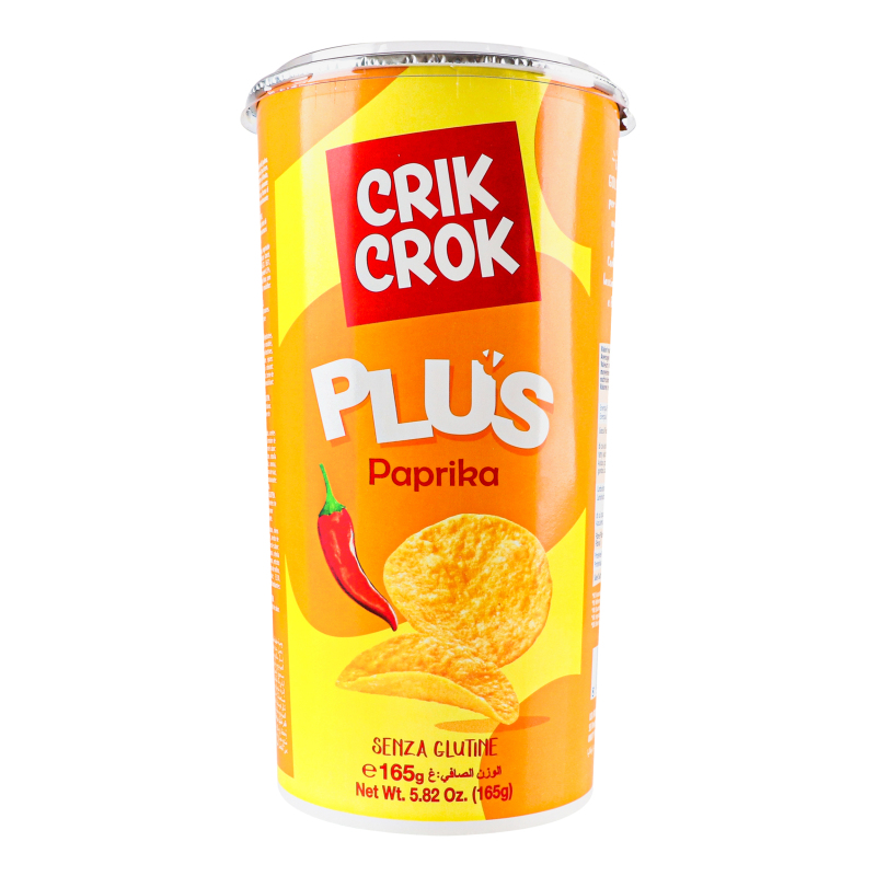 Чіпси Paprika Crik Crok тубус