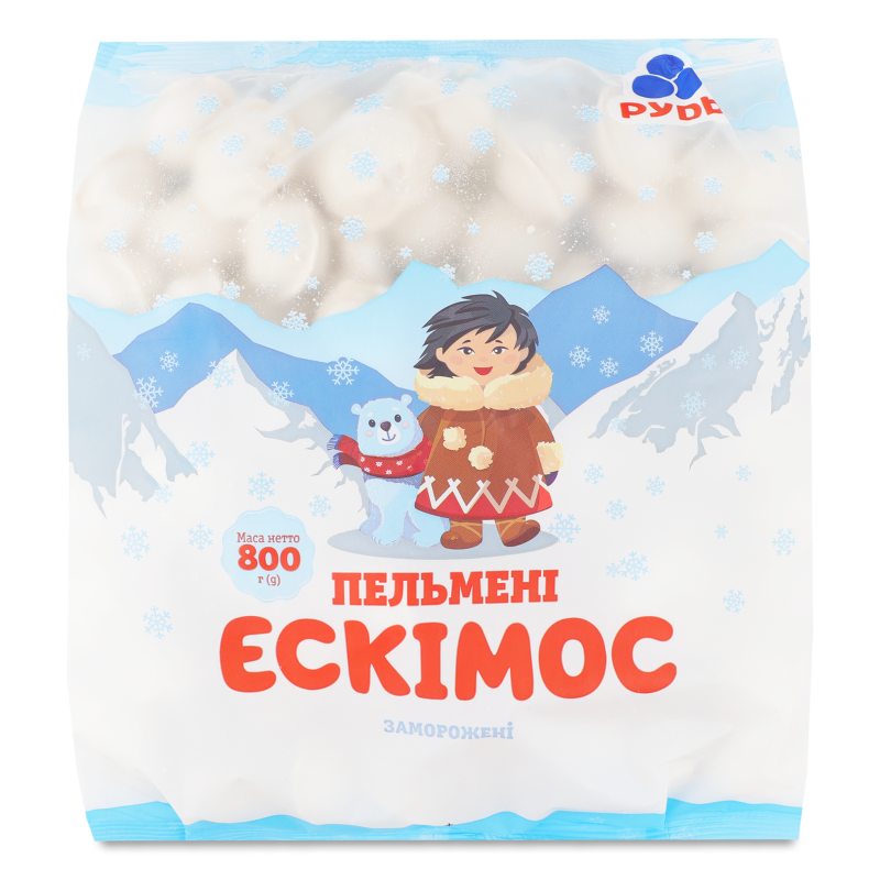 Пельмені Ескімос 800г Rud