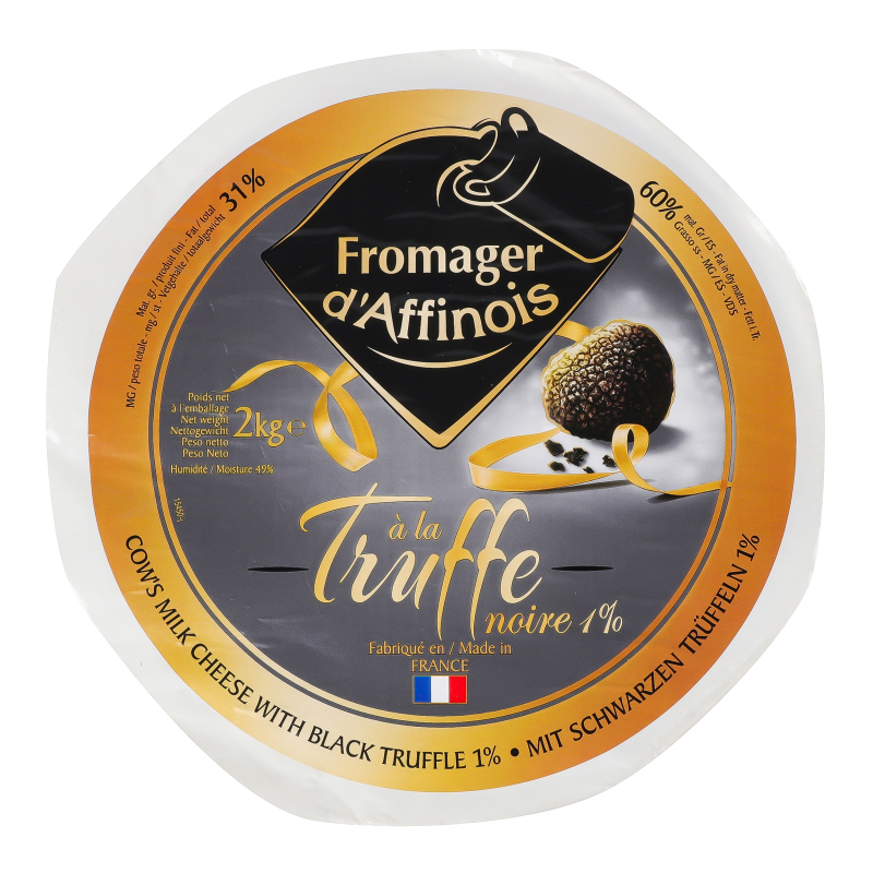 Сир 60% з чорним трюфелем Fromager d’Affinois кг