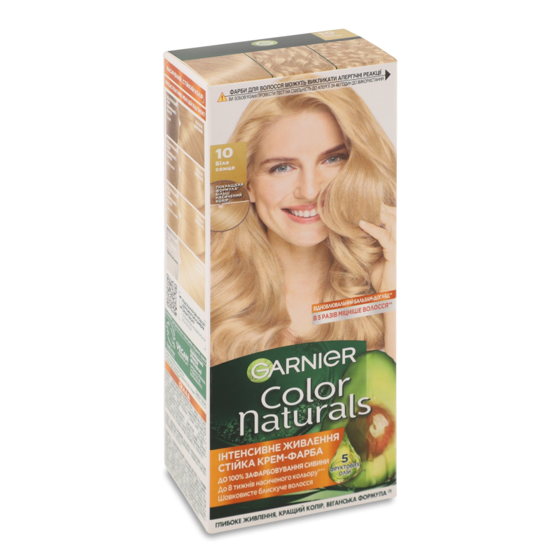 Крем-фарба д/волосся Гарньє колор нечуралс №10