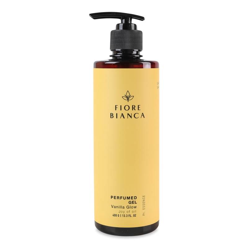 Гель д/душу Vanilla Glow парфумований 400г з дозатором Fiore Bianca