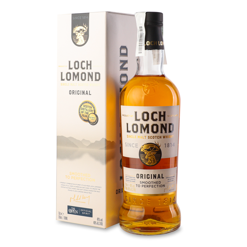Віскі Оріджинал 40% 0,7л коробка Лох Ломонд