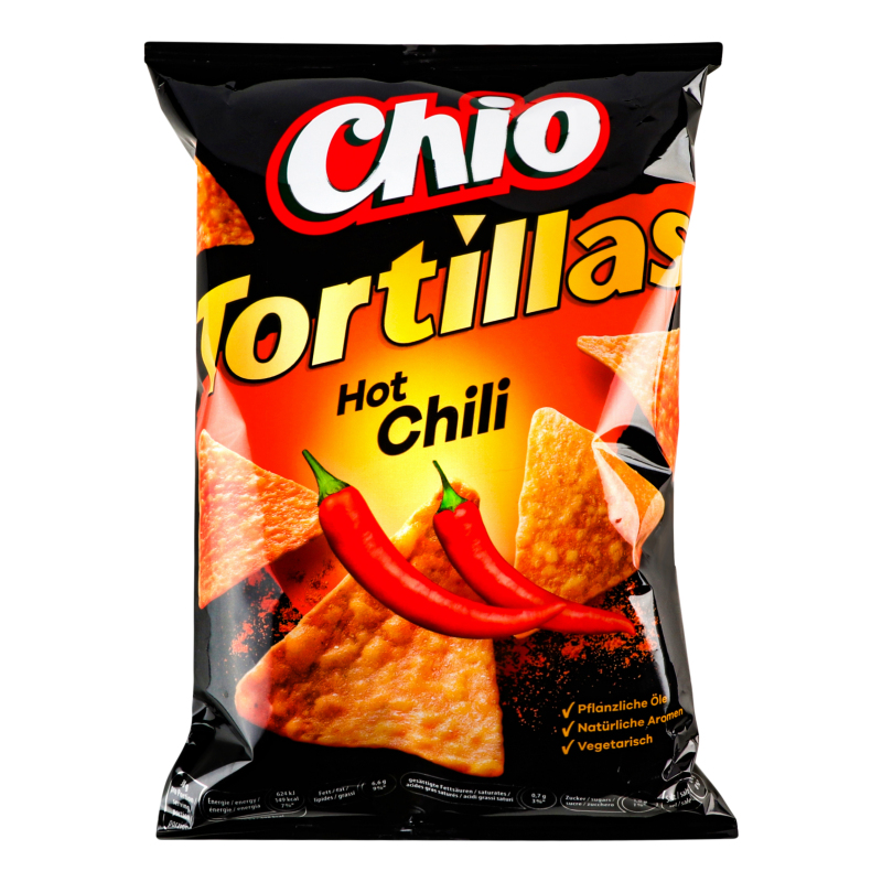 Чипсы кукурузные Hot Chili Tortillas Chio м/у 110г Chio(4001242035900 ...