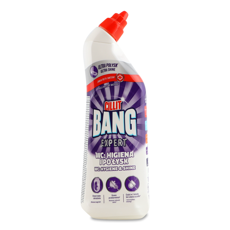 Засіб д/чищення унітазу Турбо Пауер Сила вибілювання 750мл Сіліт Бенг