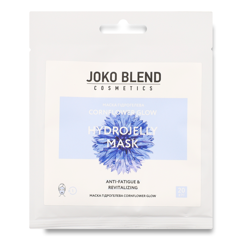 Маска д/обличчя Сяяння волошки гідрогелева 20г Джоко Бленд