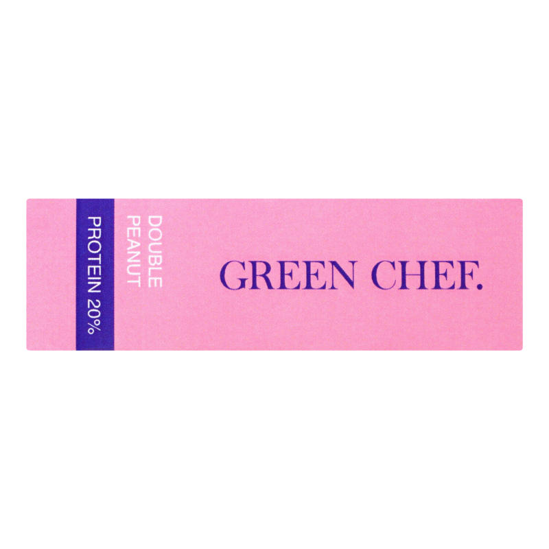 Батончик протеїновий з підсолоджувачами Double peanut Green Chef к/у