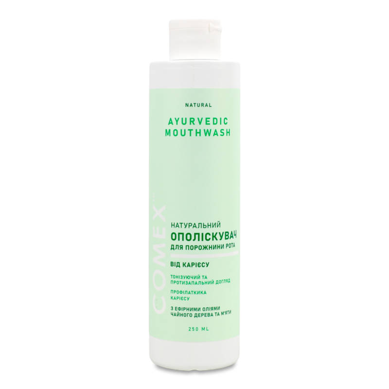 Ополіскувач д/порожнини рота натуральний від карієсу 250мл Комекс