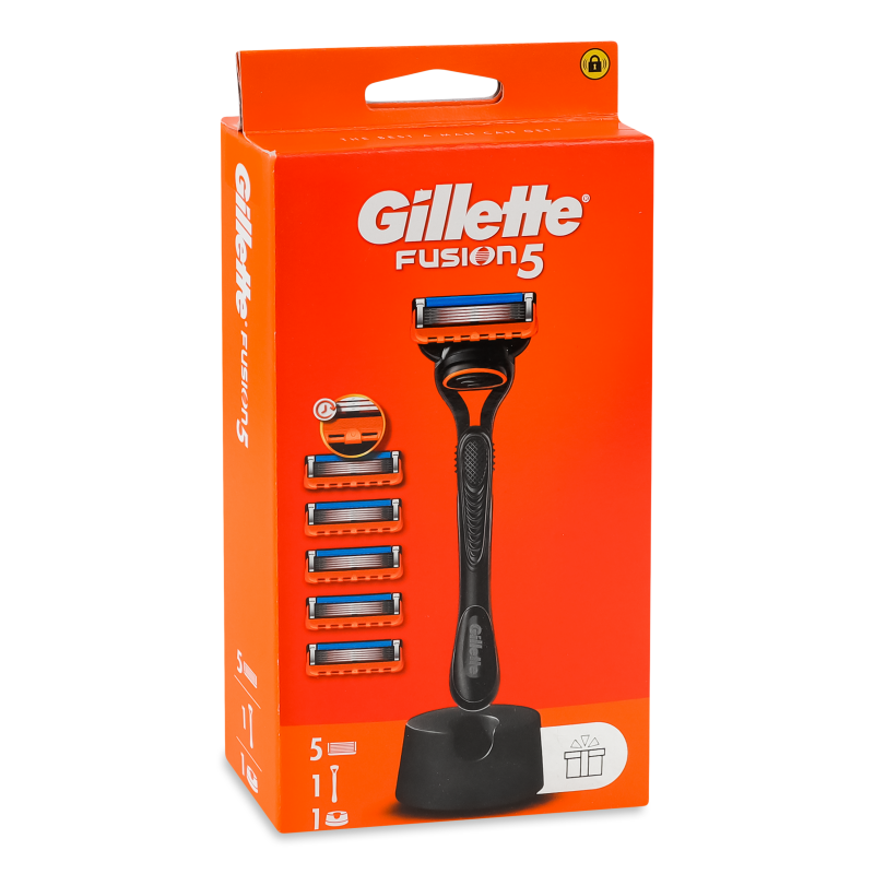 Станок д/гоління Fusion 5+5картриджів Gillette