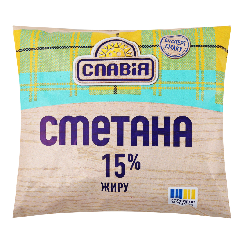 Сметана 15% Славія м/у