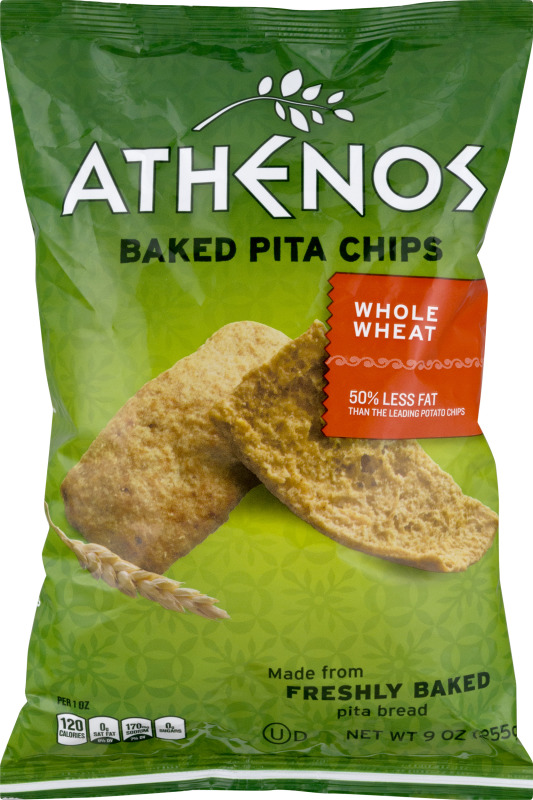 Athenos Baked Pita Chips Whole Wheat Athenos(25400011050) customers reviews