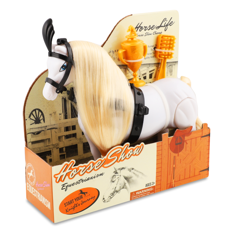 Набір іграшковий Кінь в стойлі 18*17см VA338445