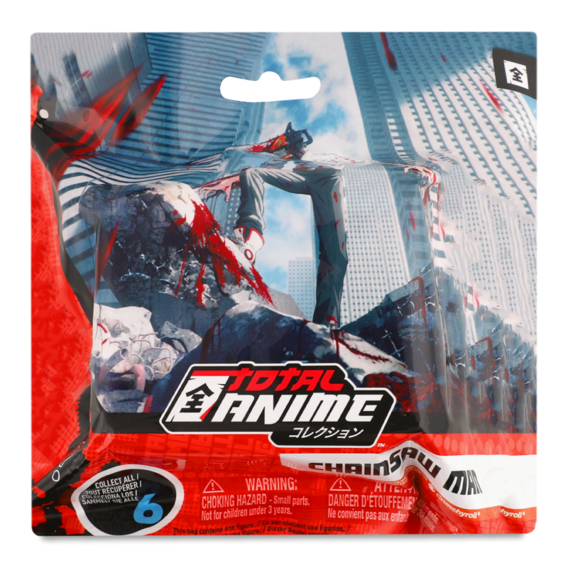 Фігурка-сюрприз Людина-бензопила W1 Герої Аніме в асортименті Total Anime