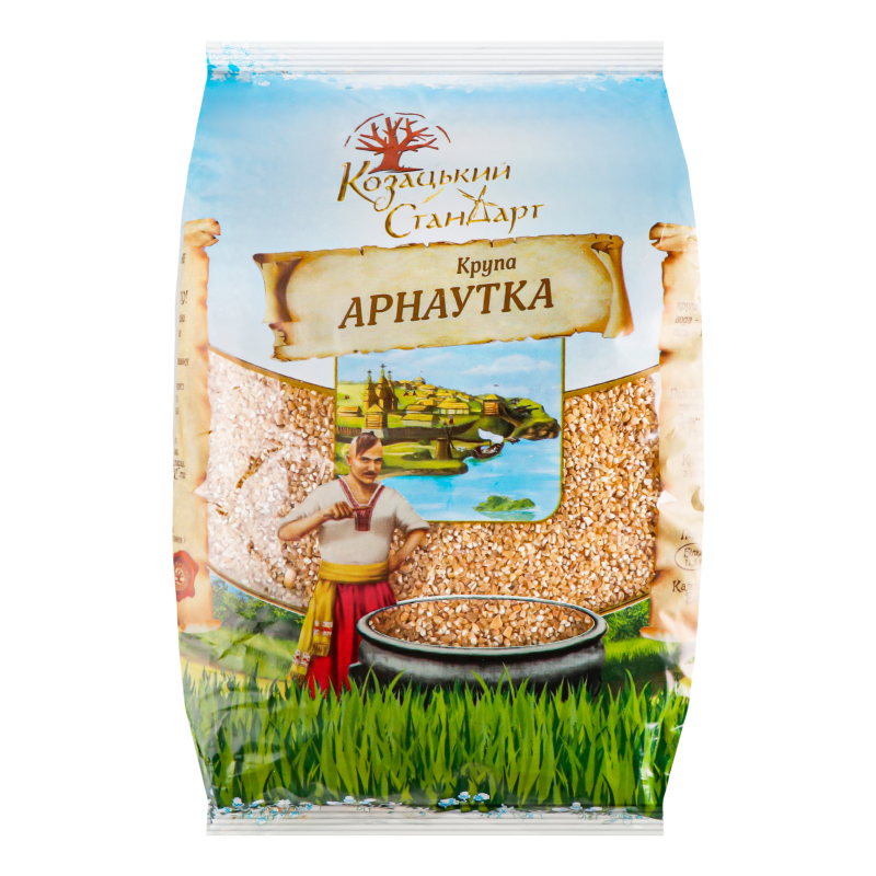 Крупа пшенична Арнаутка Козацький Стандарт м/у