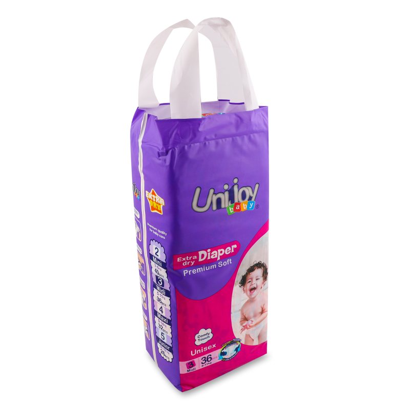 Підгузки Premium Soft М 6-11кг 36шт Uni Joy