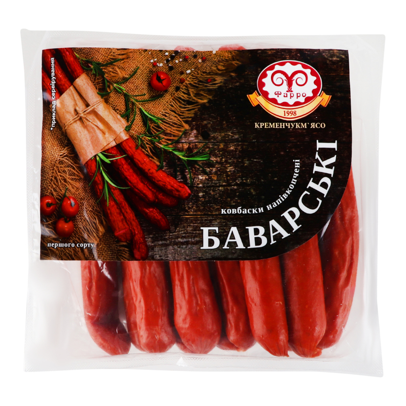 Колбаски Баварские Фарро п/к кг Фарро: купить в интернет магазинах ...