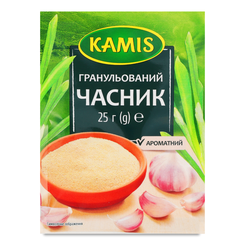 Часник гранульований 25г Kamis