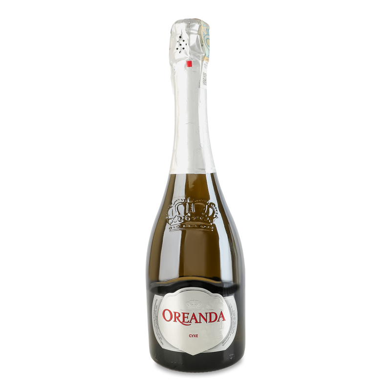 Напій алкогольний Romantic білий сухий сильногазований 10,5-12,5% 0,75л Oreanda