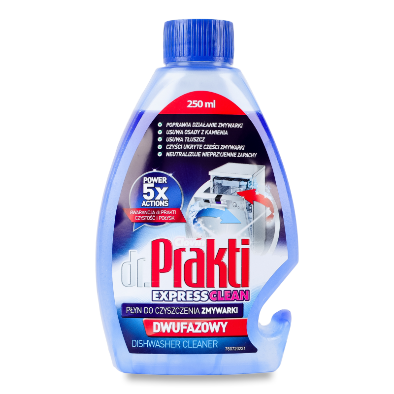Засіб д/чищення посудомийної машини 250мл Др. Практі